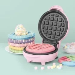 Giles & Posner Mini Waffle Maker -Home Style Shop 395094 giles and posner waffle maker 2