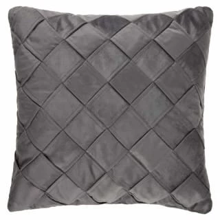Basket Weave Charcoal Cushion 1 Basket Weave Charcoal Cushion