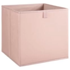 New Arrival -Home Style Shop 395838 2pk printed lokken storage cubes pink diamond 5