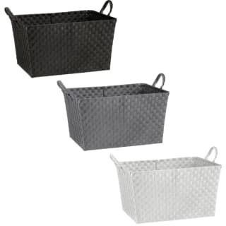 B&M Oversized Rectangular Basket - White 2 B&M Oversized Rectangular Basket - White - Image 2