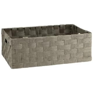 B&M Caen Set Of 3 Paper Rope Baskets - Grey 3 B&M Caen Set Of 3 Paper Rope Baskets - Grey - Image 3