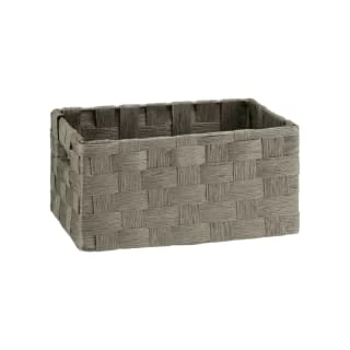 B&M Caen Set Of 3 Paper Rope Baskets - Grey 2 B&M Caen Set Of 3 Paper Rope Baskets - Grey - Image 2