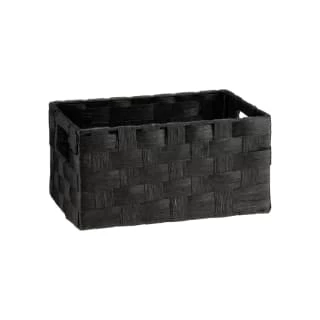 B&M Caen Set Of 3 Paper Rope Baskets - Black 2 B&M Caen Set Of 3 Paper Rope Baskets - Black - Image 2