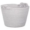 B&M Cara Rope Basket With Handle - Grey