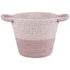 B&M Two Tone Rope Basket - Pink