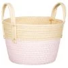 B&M Wicker Basket - Pink