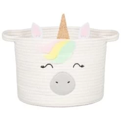 B&M Rope Basket - Unicorn