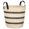 B&M Striped Basket - Mono
