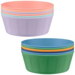 Simply Kids Colour Bowls 6pk - Pastel -Home Style Shop 398568 398571 6pk simply kids colour bowls group 1