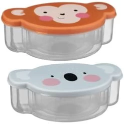 Storage Tubs 4pk - Monkey -Home Style Shop 398838 4pk animal tubs group