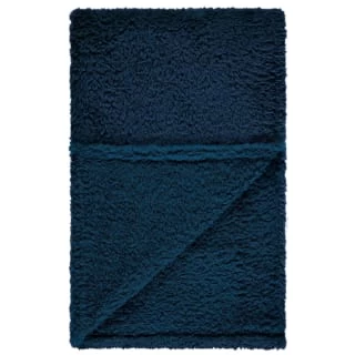 Simply Kids Teddy Throw - Navy 2 Simply Kids Teddy Throw - Navy - Image 2