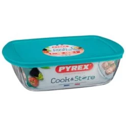 Pyrex Cook & Store Dish With Lid 2.5L 5 Pyrex Cook & Store Dish With Lid 2.5L -Home Style Shop 400452 pyrex cook and store dish with lid 2 5l