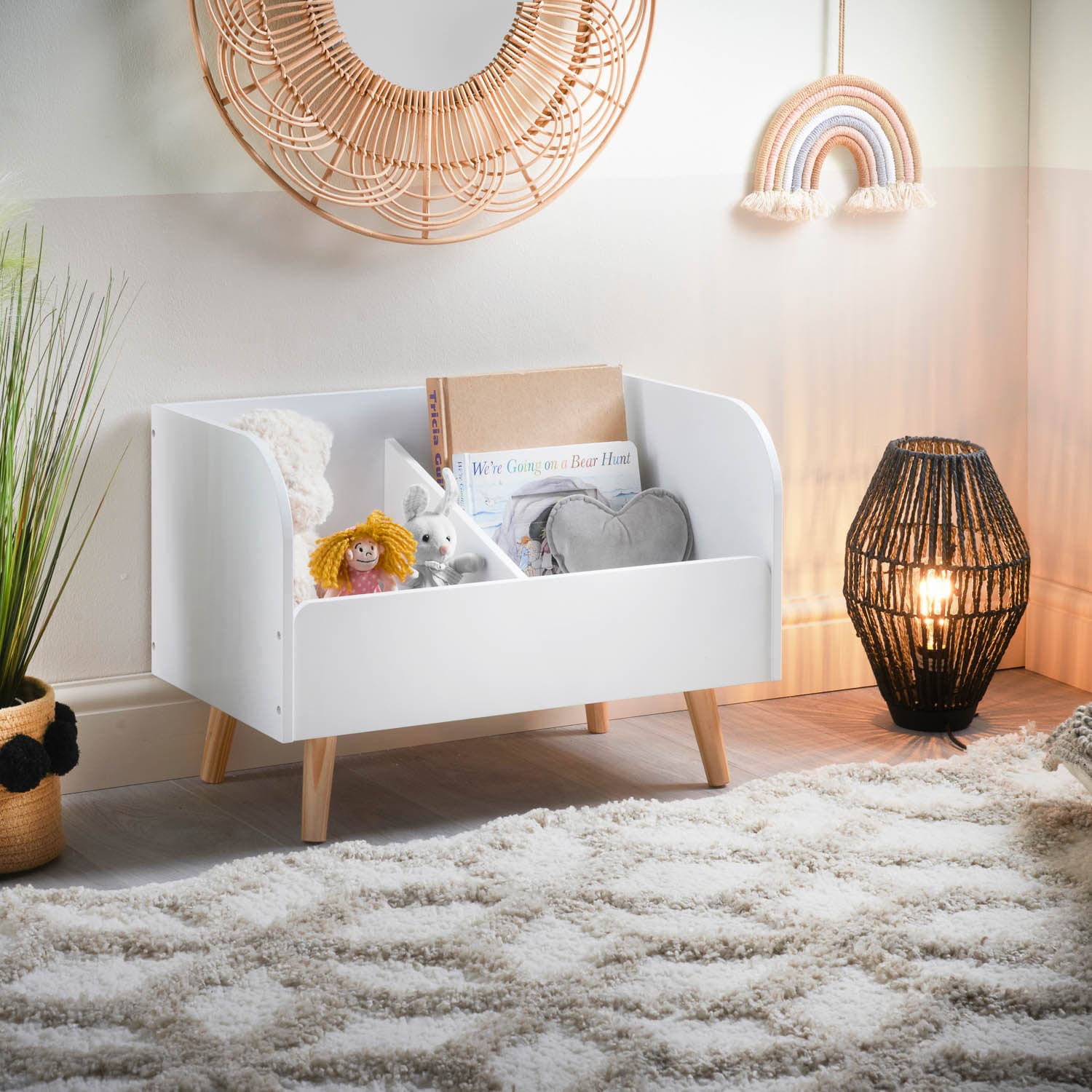 Home Style Shop -Home Style Shop 374208 alva multi purpose storage white